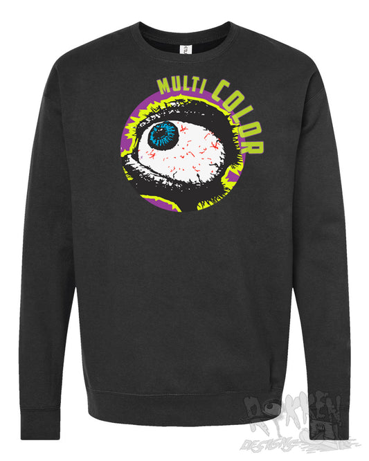 Multi/Single Color Crewneck Sweatshirts