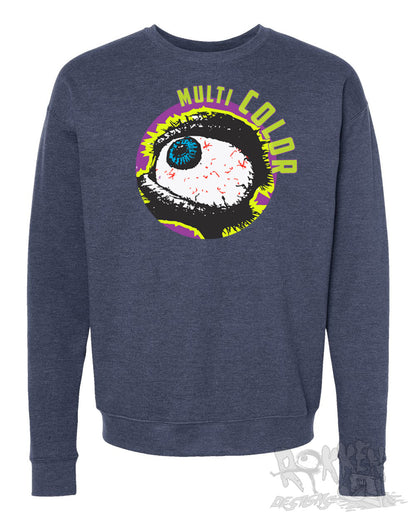 Multi/Single Color Crewneck Sweatshirts