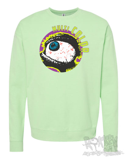 Multi/Single Color Crewneck Sweatshirts