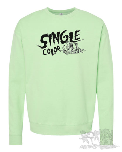 Multi/Single Color Crewneck Sweatshirts