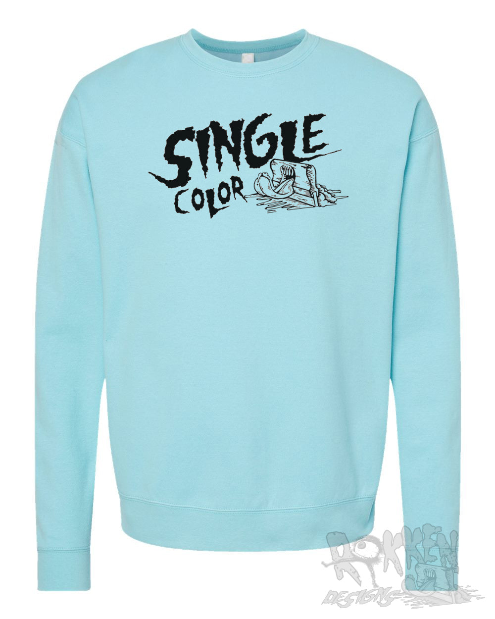 Multi/Single Color Crewneck Sweatshirts