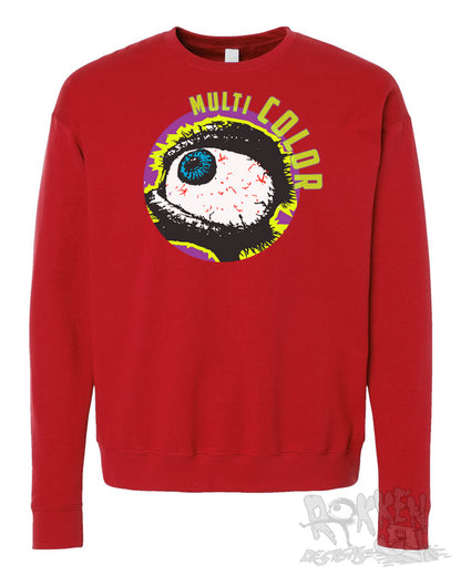 Multi/Single Color Crewneck Sweatshirts