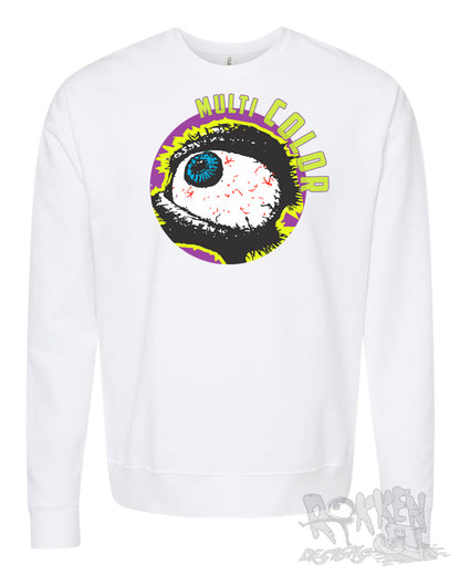 Multi/Single Color Crewneck Sweatshirts